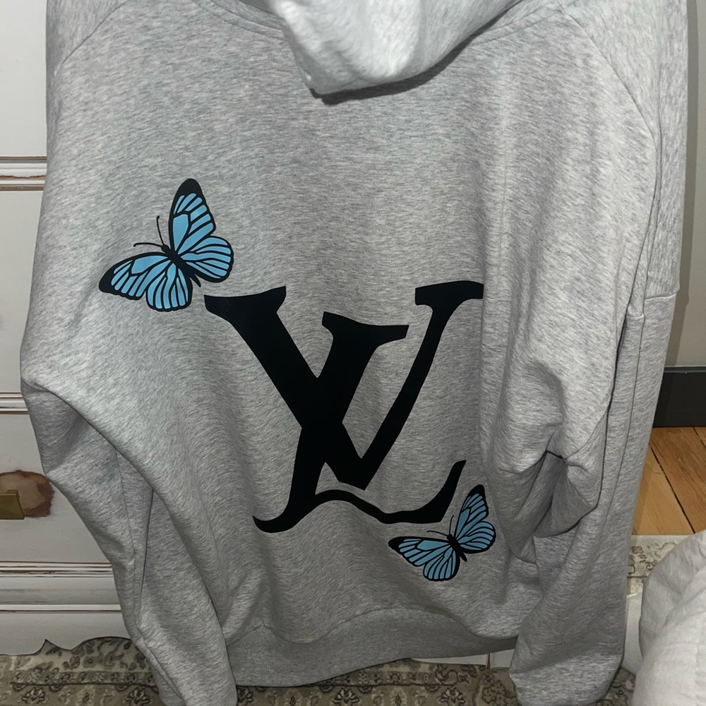 Designer Inspired Butterfly Zip Up Hoodie
